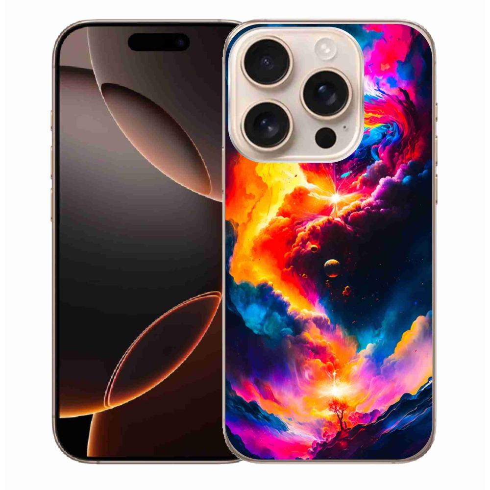Gelový kryt mmCase na iPhone 16 Pro Max - abstraktní motiv