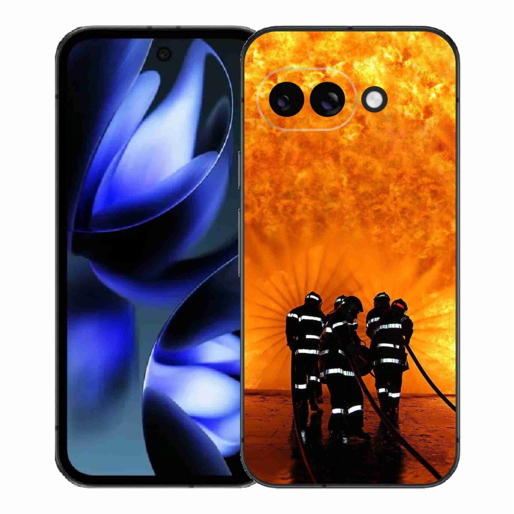 Gelový kryt mmCase na Google Pixel 9a - požár