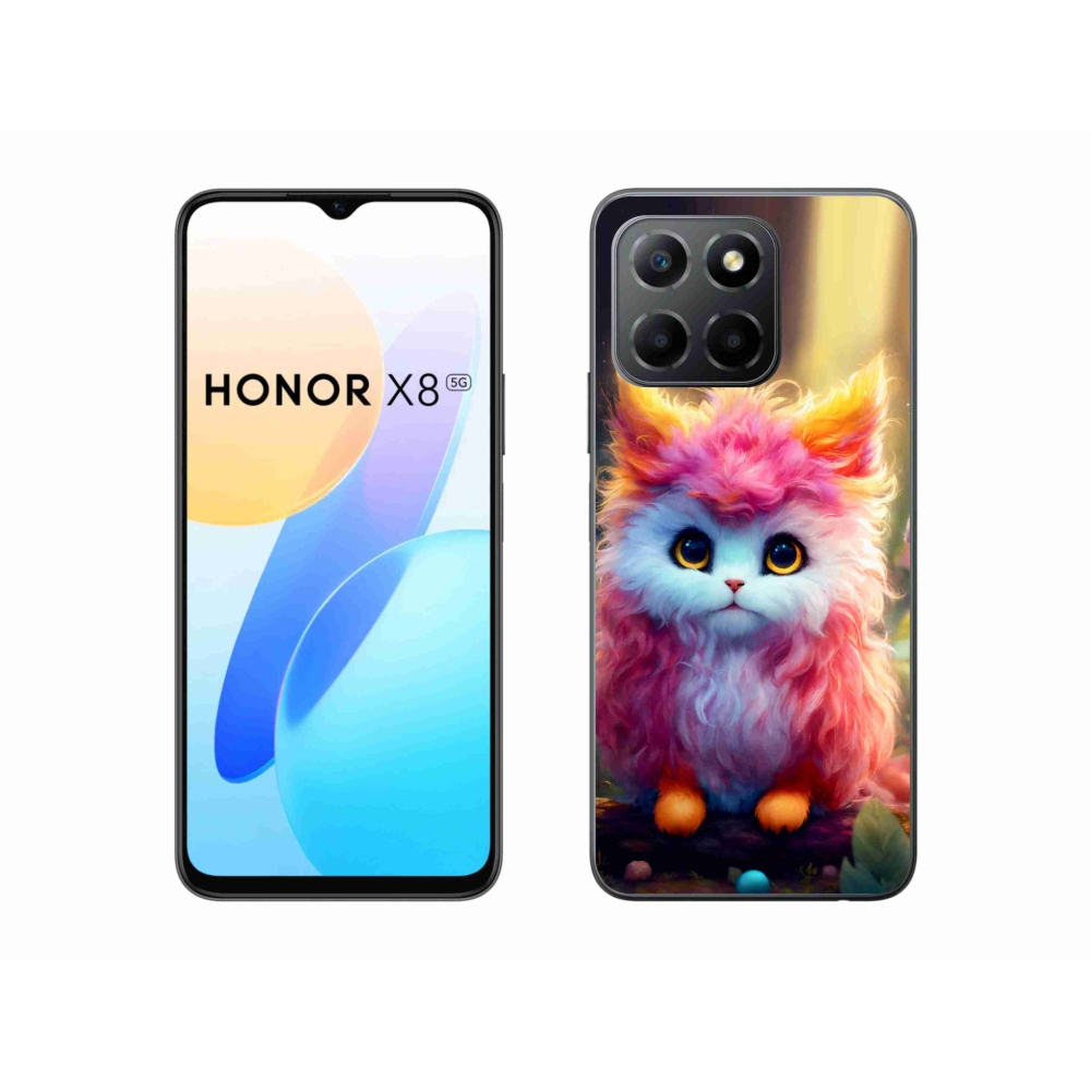 Gelový kryt mmCase na Honor X8 5G - roztomilé kotě 5