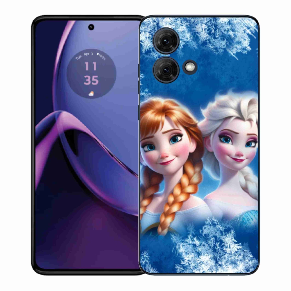Gelový kryt mmCase na Motorola Moto G84 5G - ledové království 2