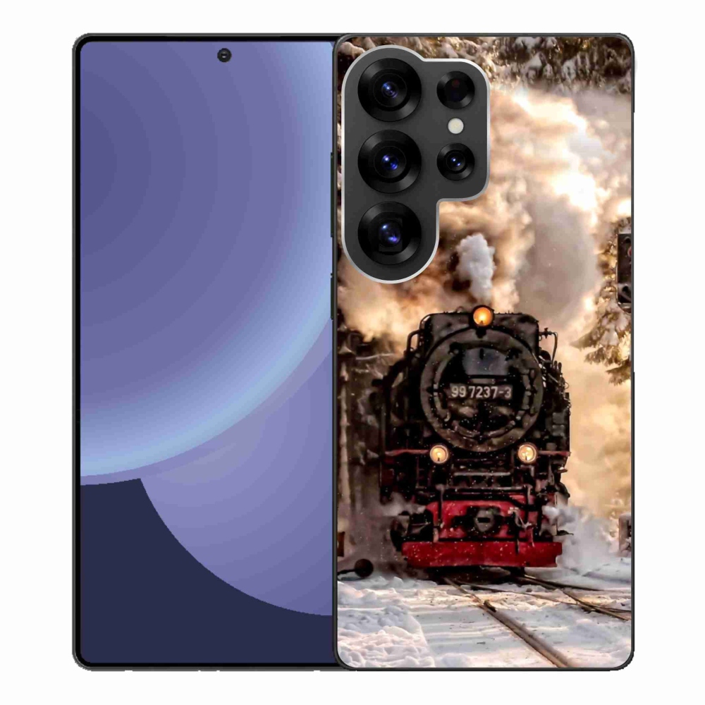 Gelový kryt mmCase na Samsung Galaxy S25 Ultra - vlak