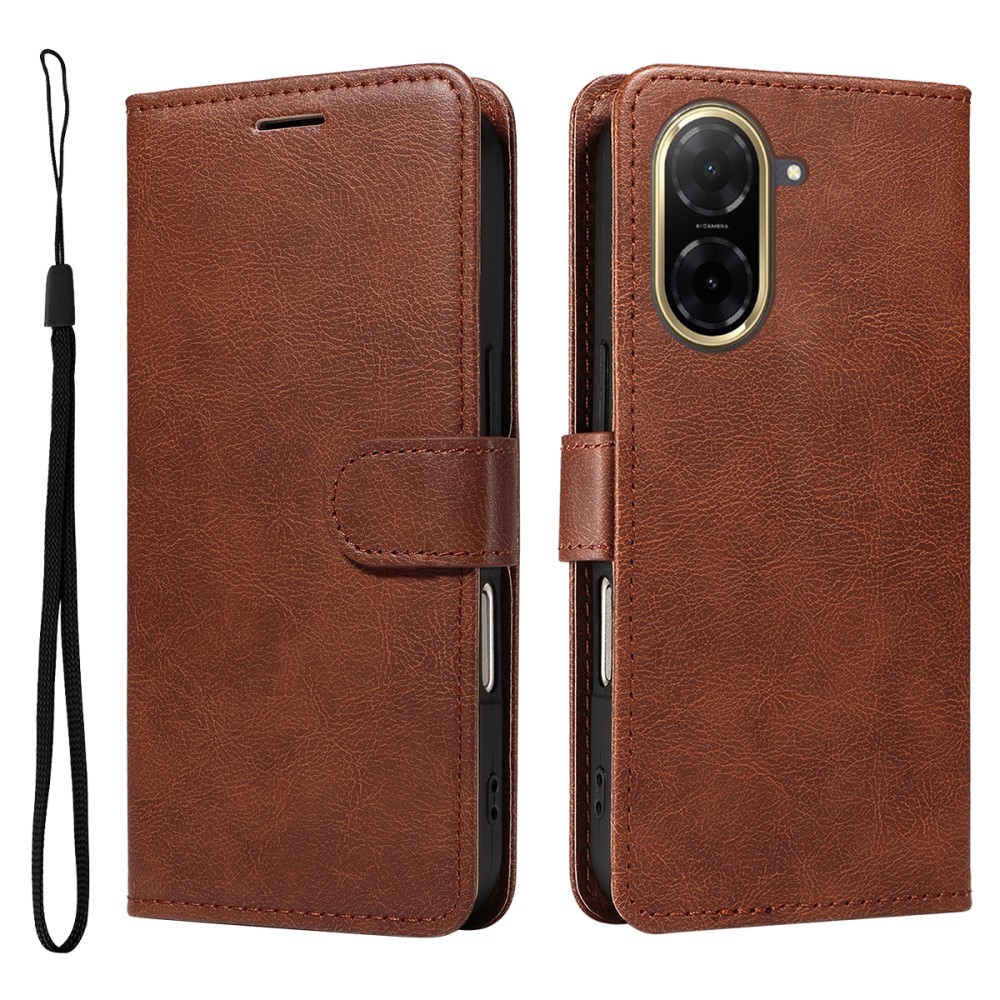 Wallet knížkové pouzdro na Xiaomi Redmi A5 (173.45x79.35x8.45mm) - hnědé