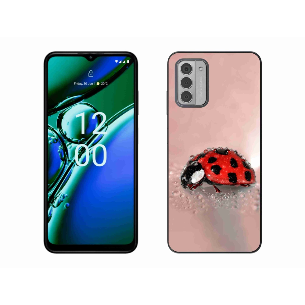 Gelový kryt mmCase na Nokia G42 - beruška