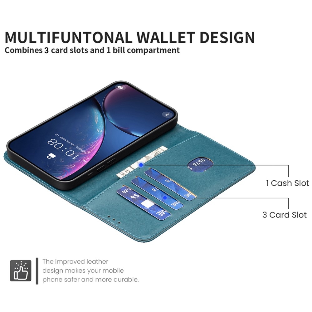 BNF knížkové pouzdro na Xiaomi Poco X7 Pro 5G - zelené