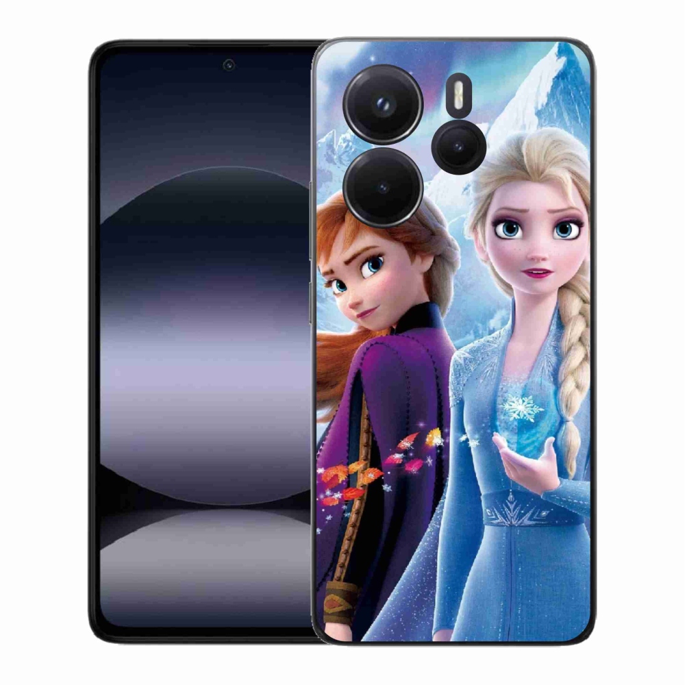 Gelový kryt mmCase na Xiaomi Redmi Note 14 - ledové království 3
