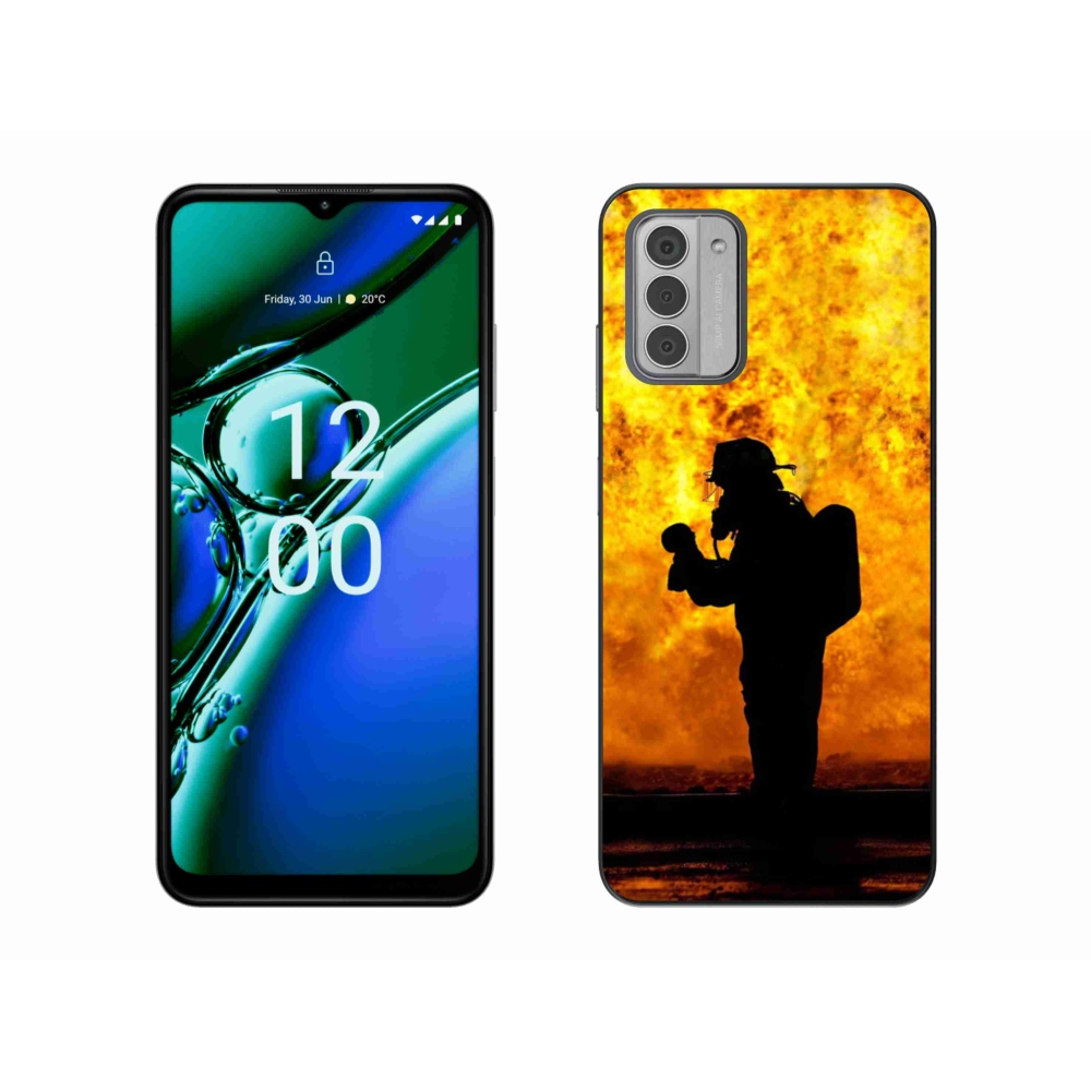 Gelový kryt mmCase na Nokia G42 - hasič