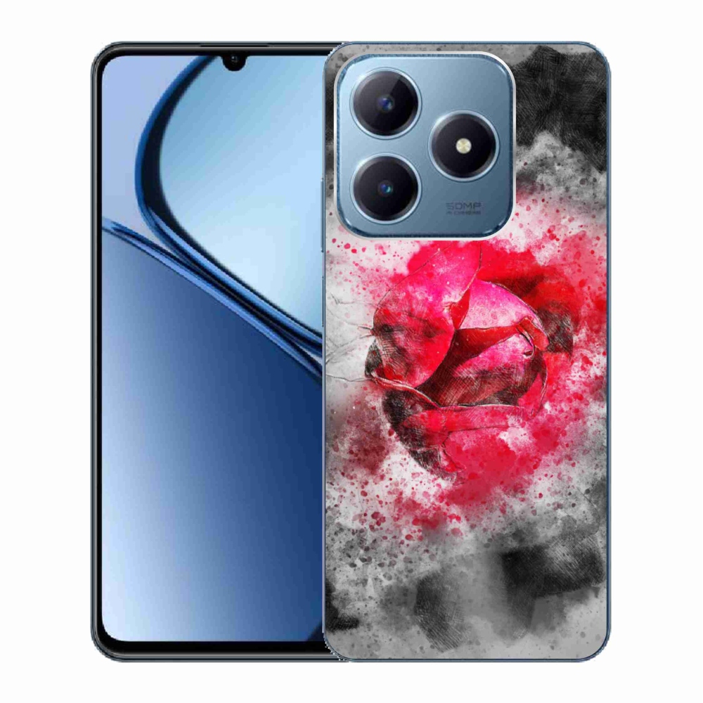 Gelový kryt mmCase na Realme C63 - abstrakt 9