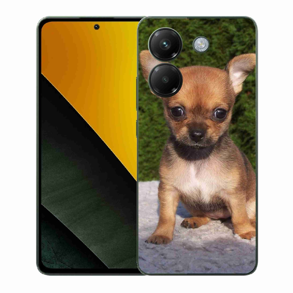 Gelový kryt mmCase na Xiaomi Poco M7 Pro 5G - čivava 3