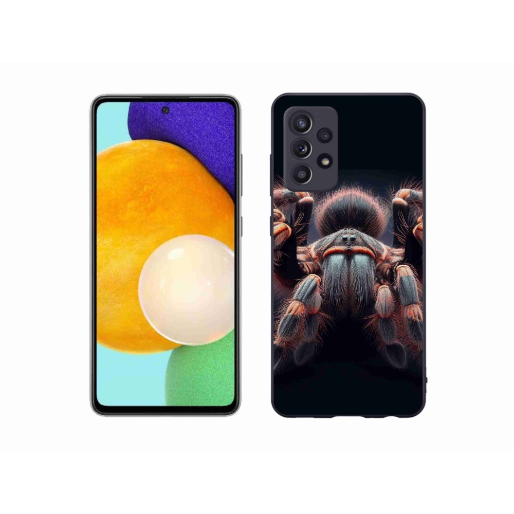 Gelový kryt mmCase na Samsung Galaxy A52/A52 5G - tarantule