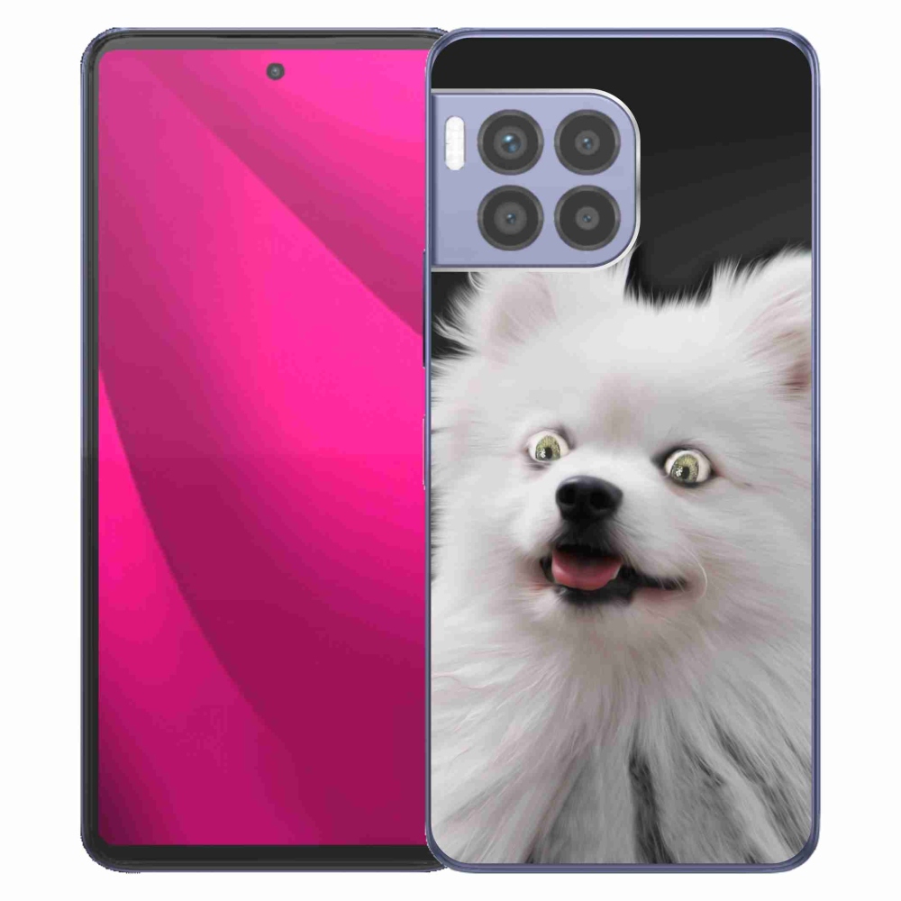 Gelový kryt mmCase na T-Mobile T Phone 2 Pro - bílý špic