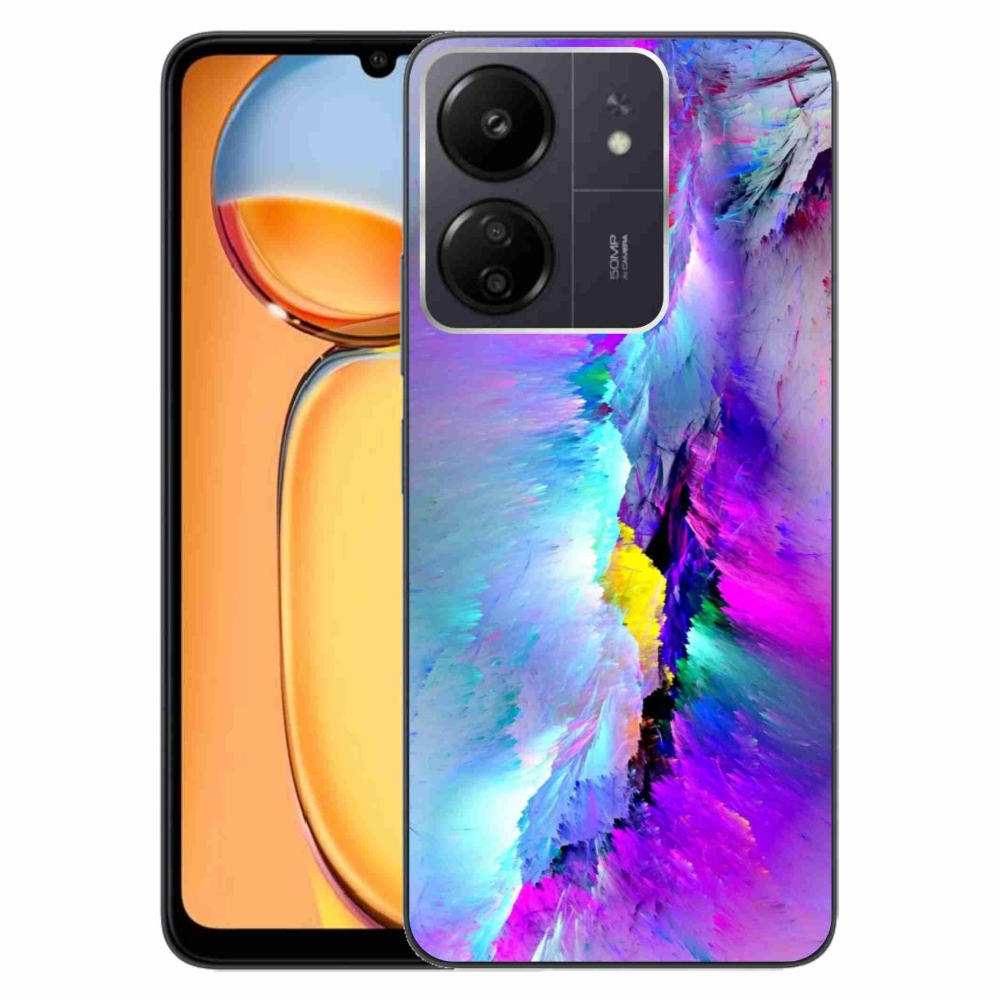 Gelový kryt mmCase na Xiaomi Poco C65/Redmi 13C - abstrakt