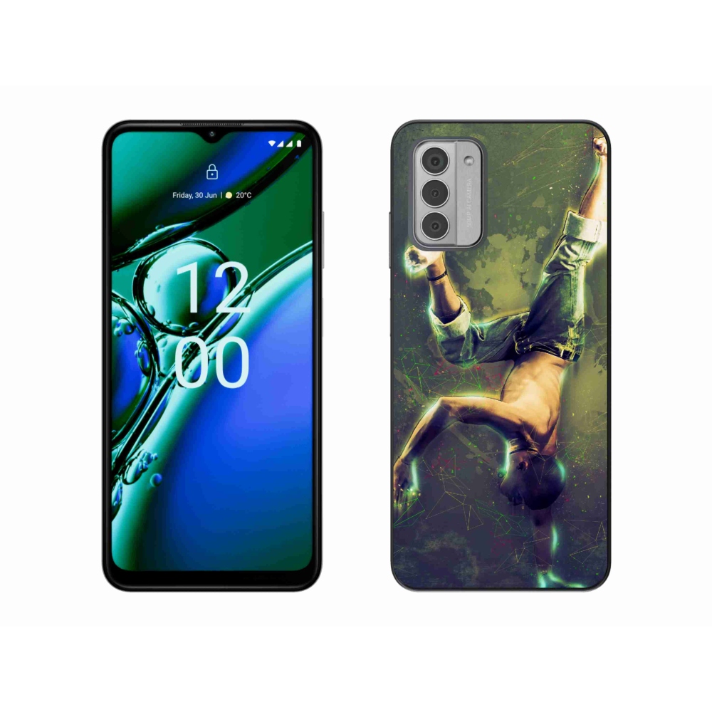 Gelový kryt mmCase na Nokia G42 - breakdance