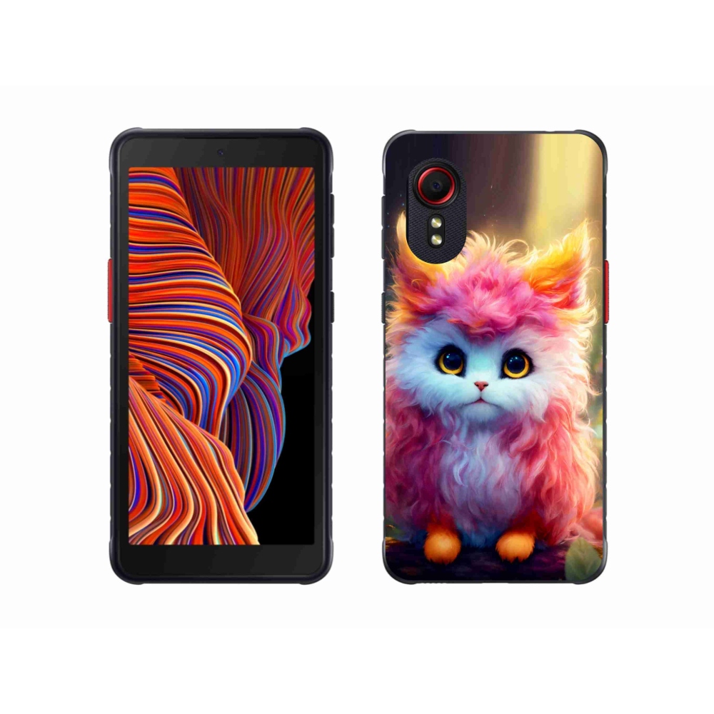 Gelový kryt mmCase na Samsung Galaxy Xcover 5 - roztomilé kotě 5
