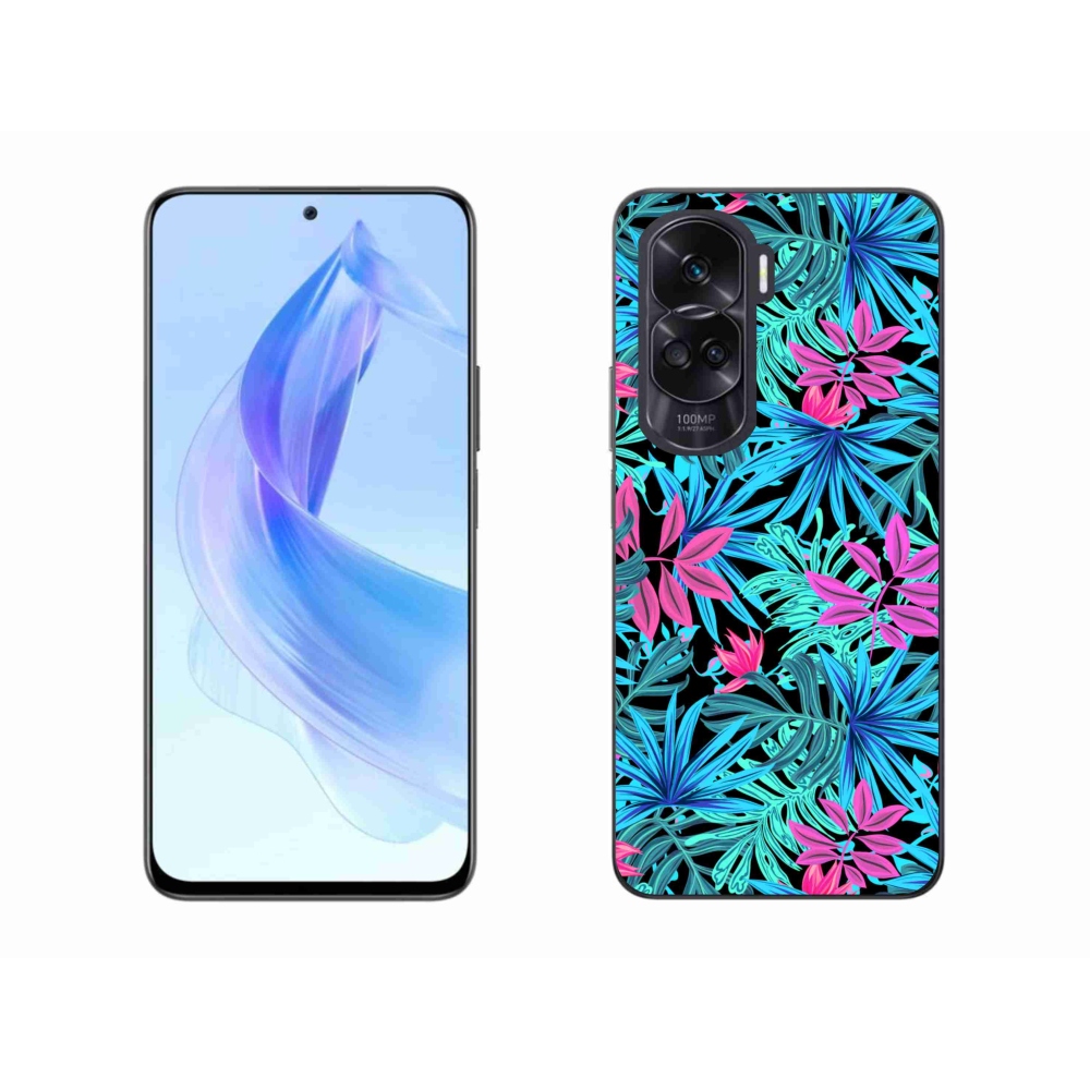 Gelový kryt mmCase na Honor 90 Lite - květiny 3