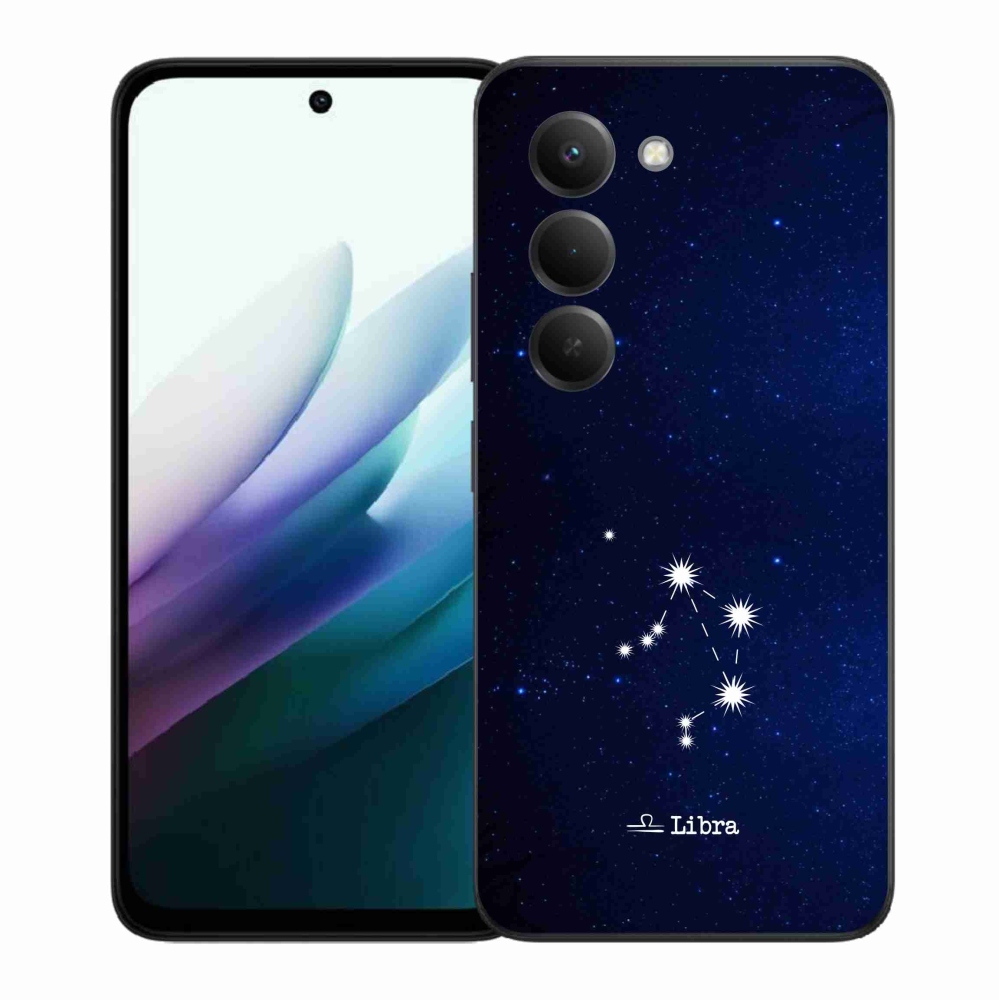 Gelový kryt mmCase na Xiaomi Redmi 15 4G/5G (171mm) - souhvězdí Váhy