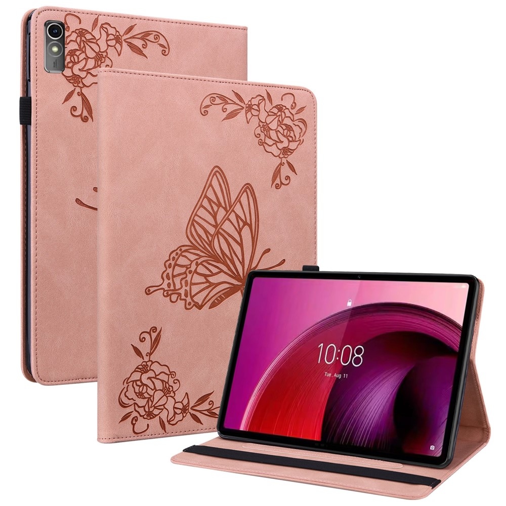 Imprint zavírací pouzdro na Lenovo Tab M10 5G - růžové