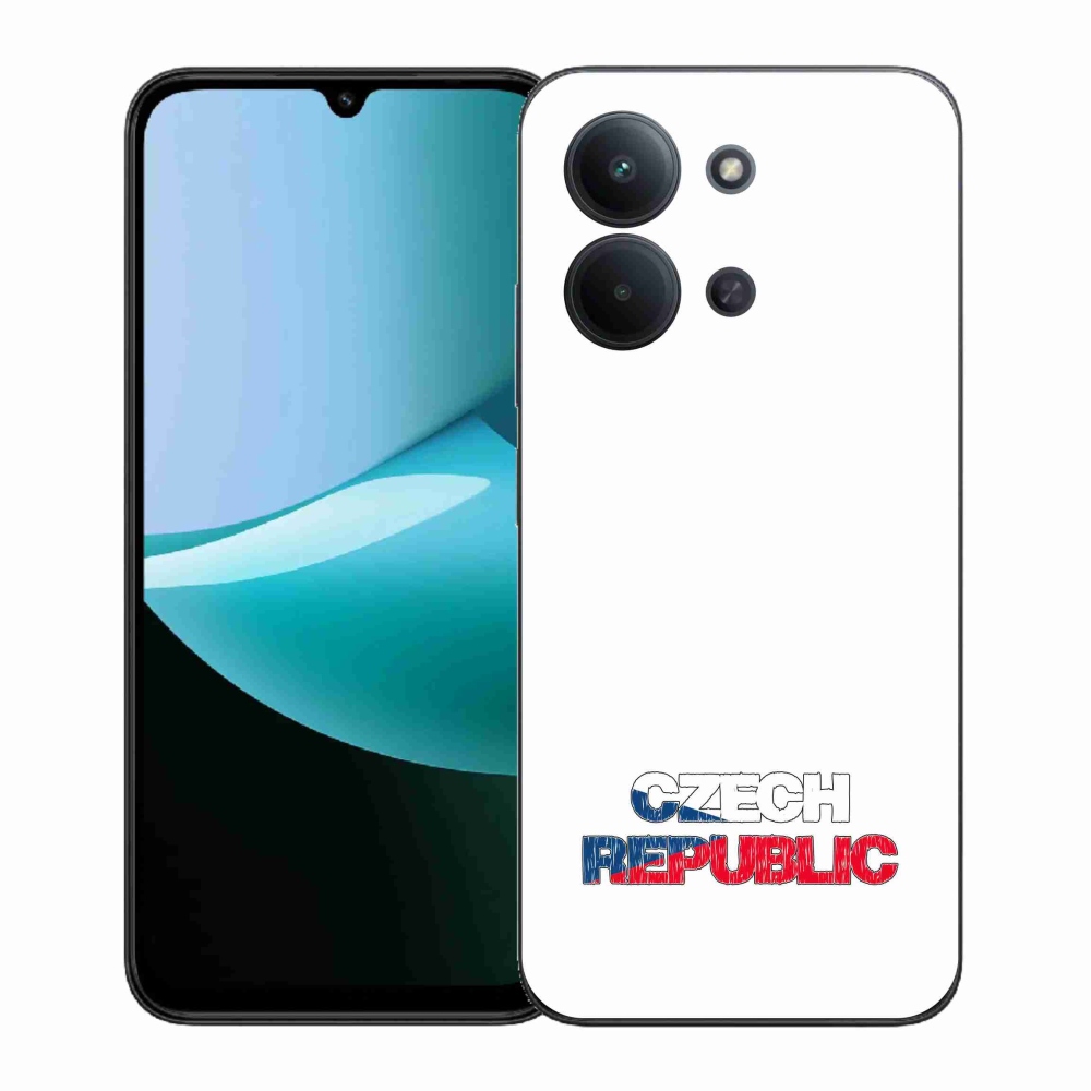Gelový kryt mmCase na Xiaomi Redmi 15C 4G (171mm)/Poco C85 4G (171mm) - Czech Republic bílé pozadí