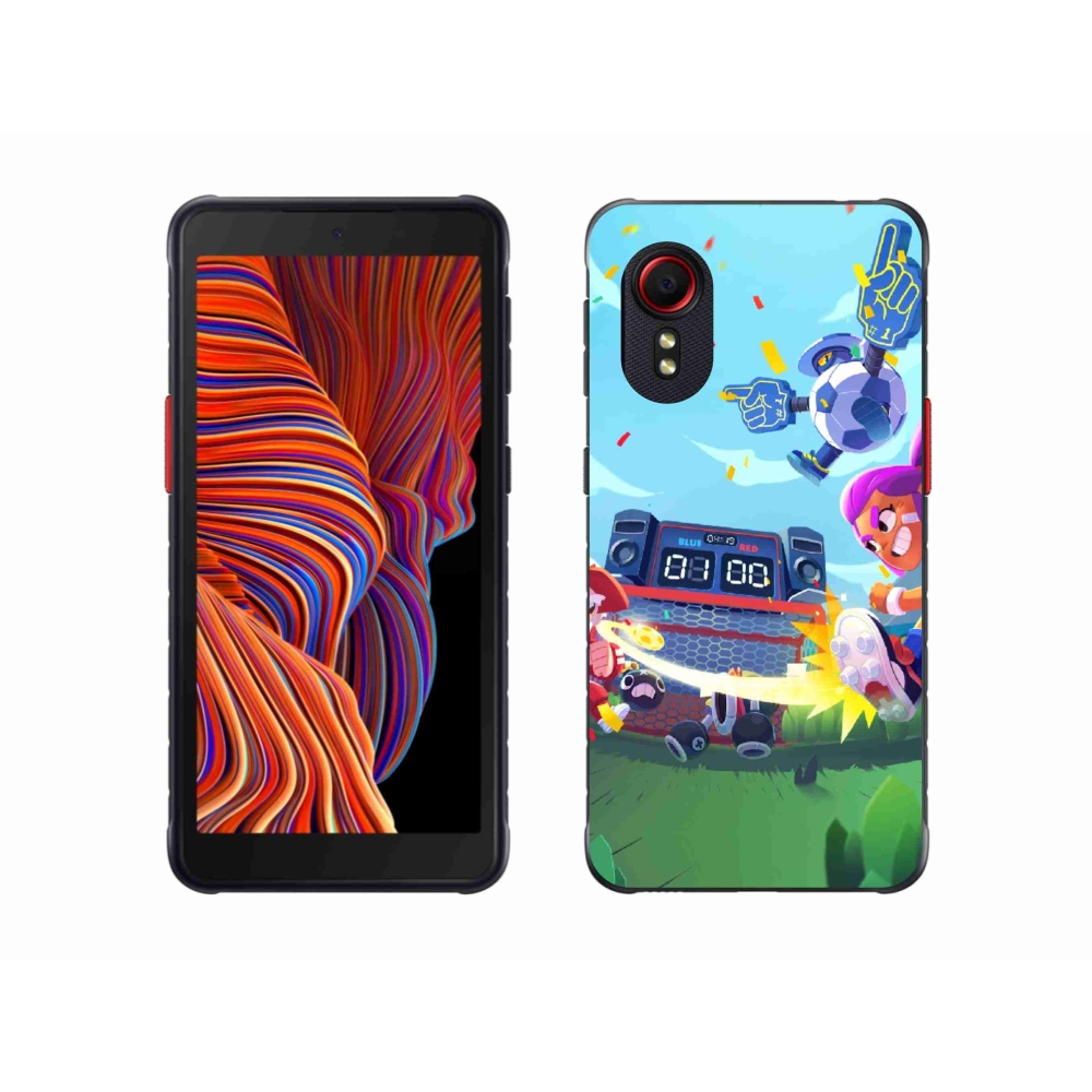 Gelový kryt mmCase na Samsung Galaxy Xcover 5 - brawl stars 1