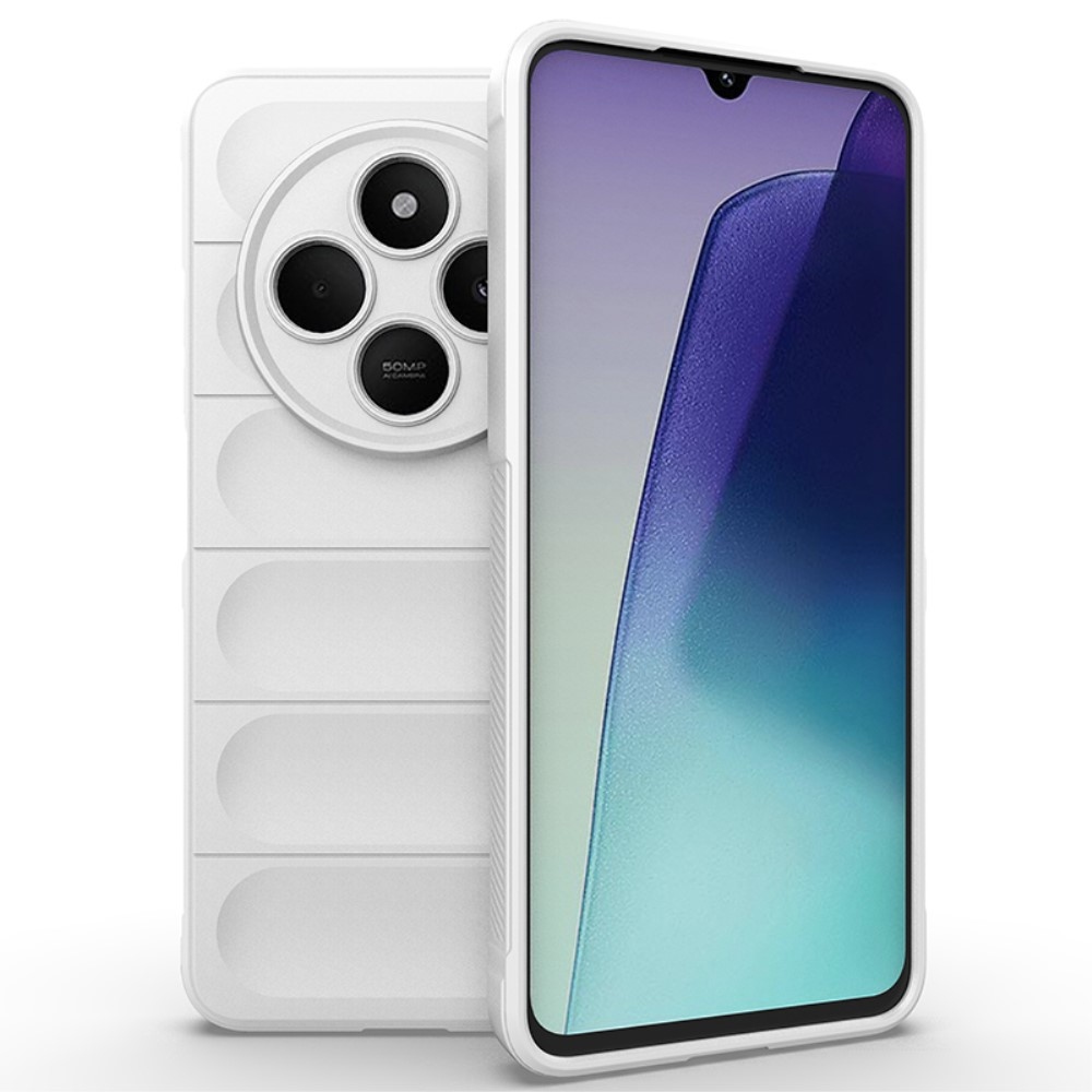 Rugg odolný gelový obal na Xiaomi Redmi 14C/Poco C75 - bílý