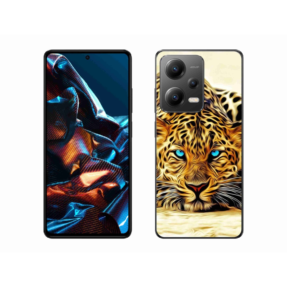 Gelový kryt mmCase na mobil Xiaomi Redmi Note 12 Pro 5G - kreslený tygr