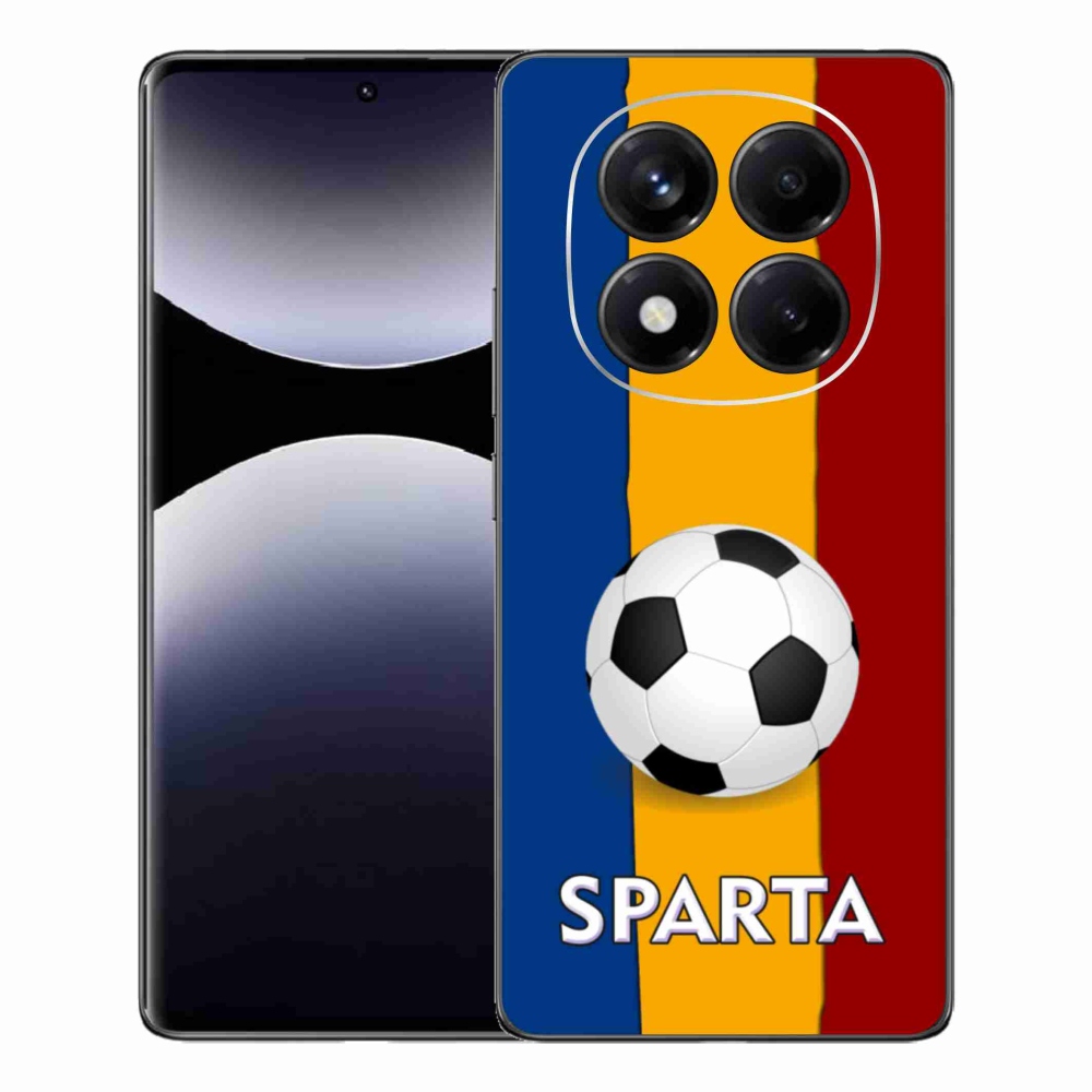 Gelový kryt mmCase na Xiaomi Redmi Note 14 Pro - fotbal 1