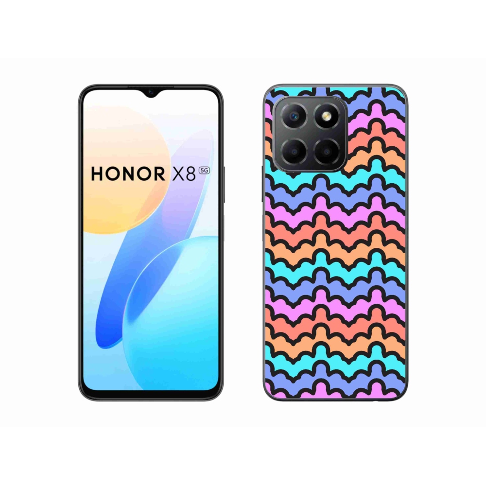 Gelový kryt mmCase na Honor X8 5G - abstraktní motiv 30