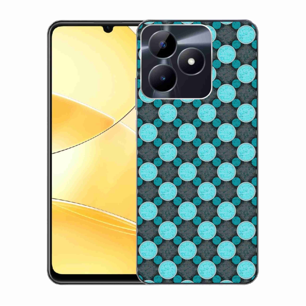 Gelový kryt mmCase na Realme C51/C53 - abstraktní motiv 14