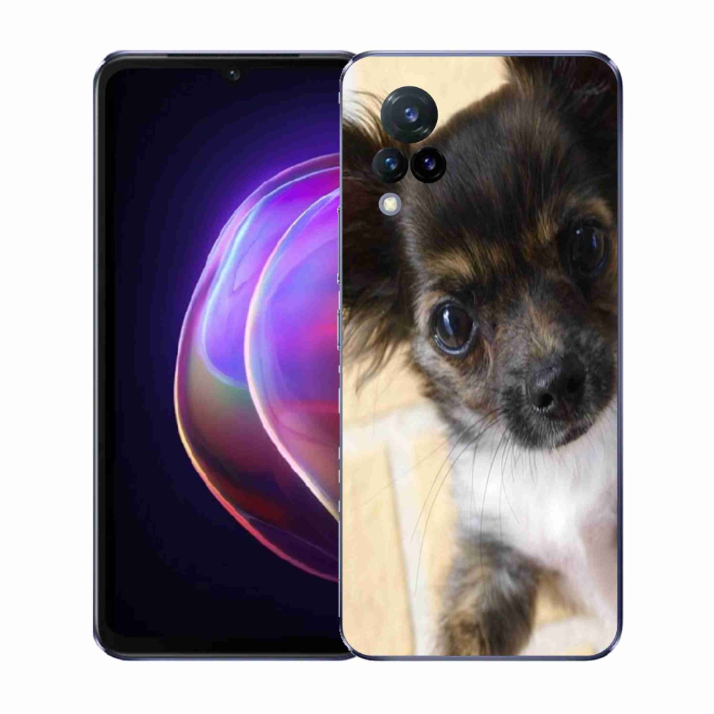 Gelový kryt mmCase na Vivo V21 4G/5G - čivava 2