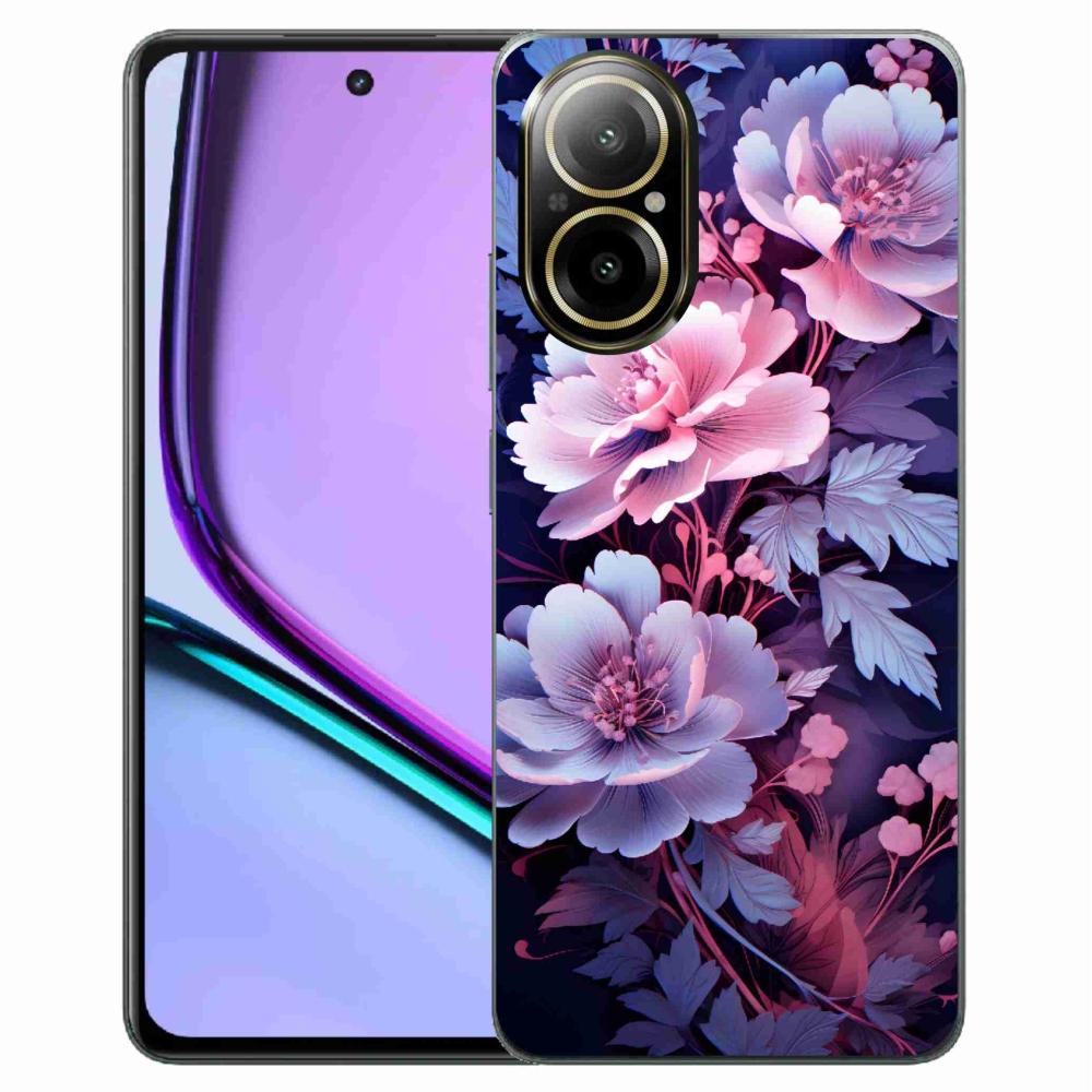 Gelový kryt mmCase na Realme C67 - květiny 11