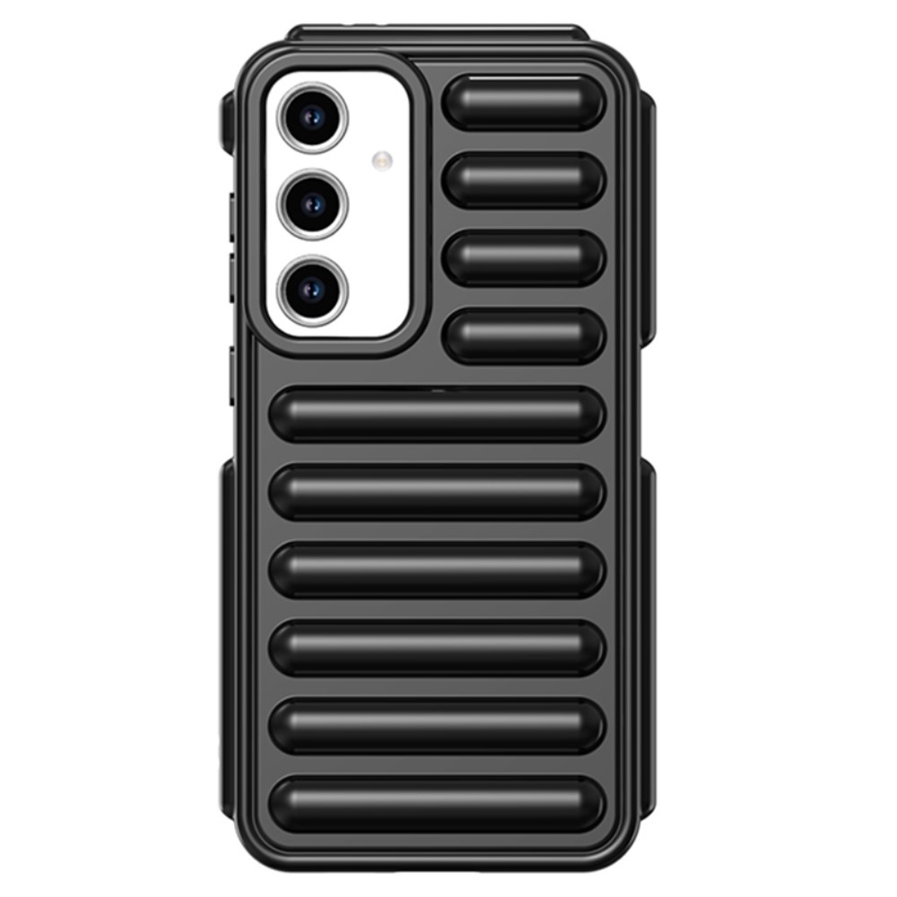 Capsule odolný gelový obal na Samsung Galaxy S24 FE - černý