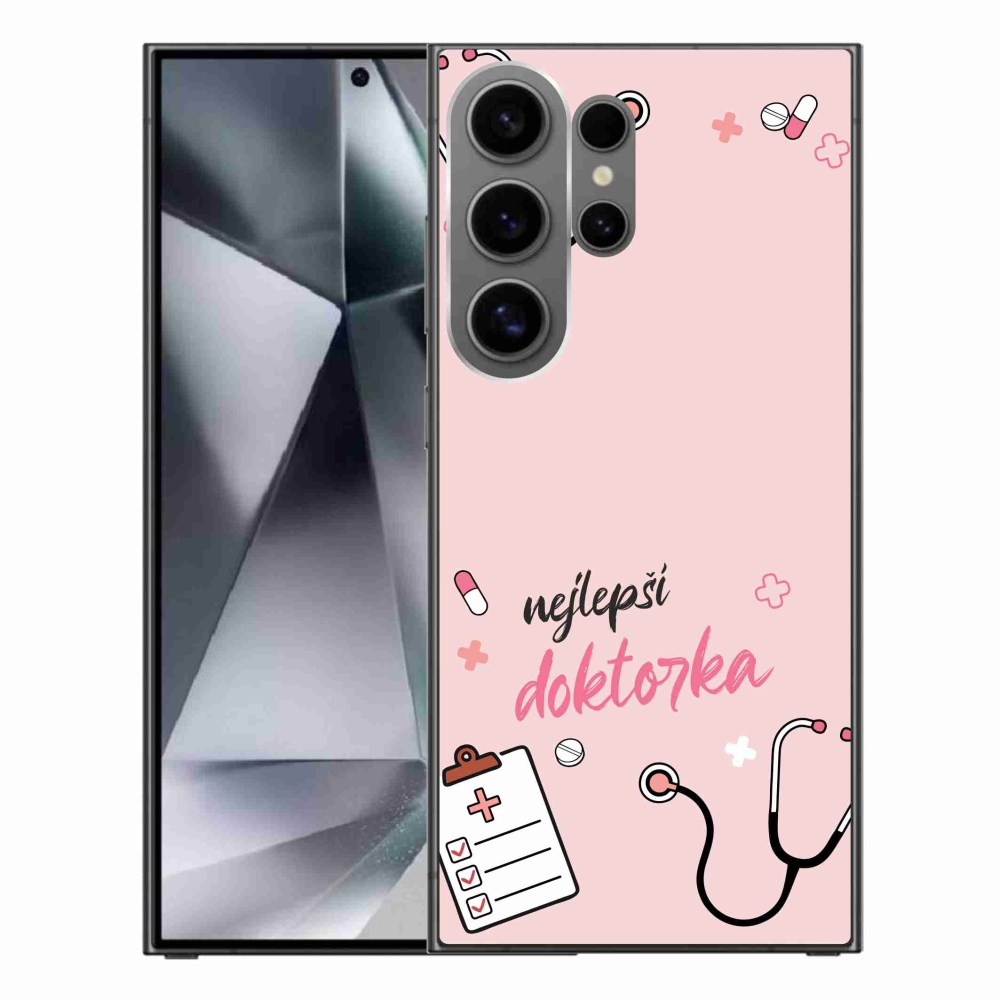 Gelový kryt mmCase na Samsung Galaxy S24 Ultra - nejlepší doktorka