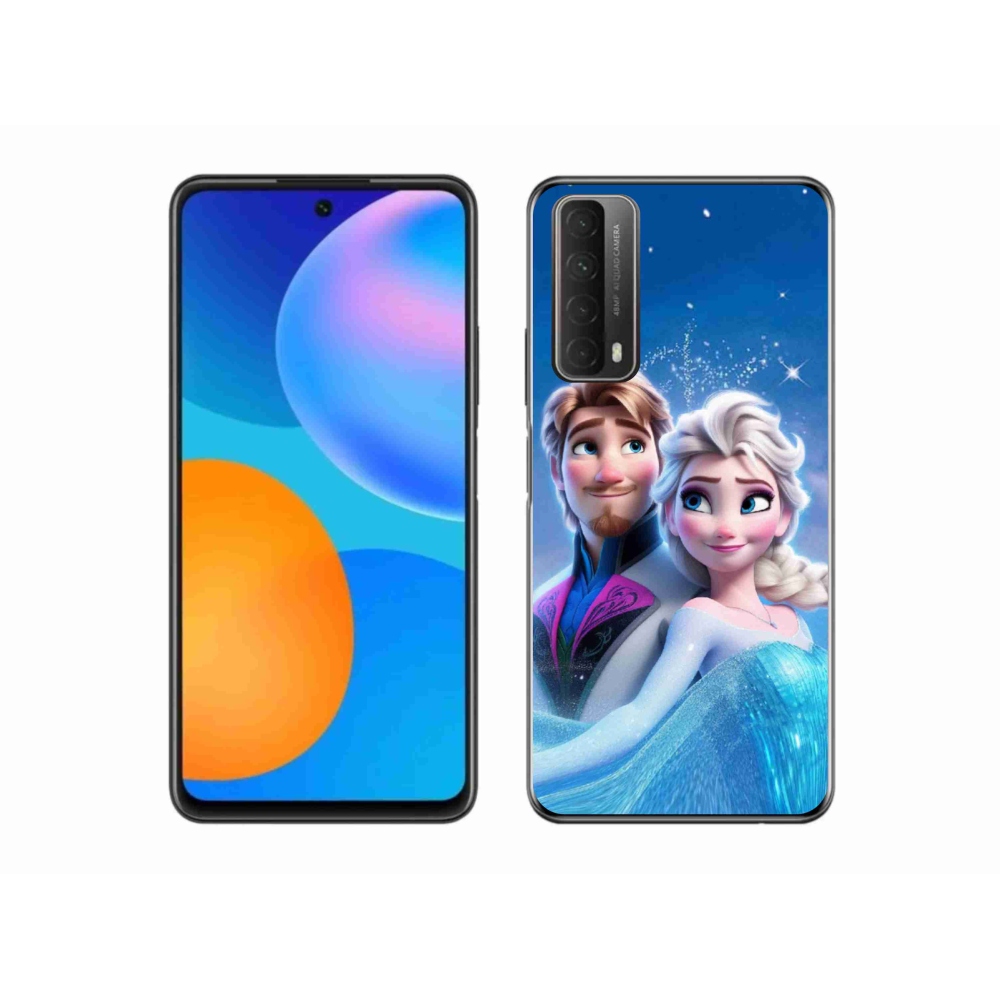 Gelový kryt mmCase na Huawei P Smart (2021) - ledové království 1
