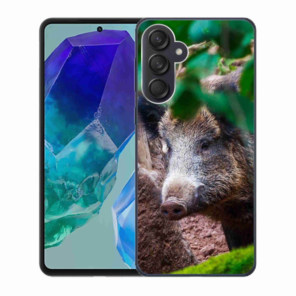 Gelový kryt mmCase na Samsung Galaxy M55 5G - divoké prase