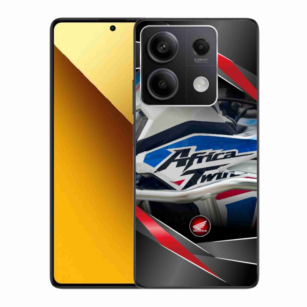 Gelový kryt mmCase na Xiaomi Redmi Note 13 5G - motorka honda