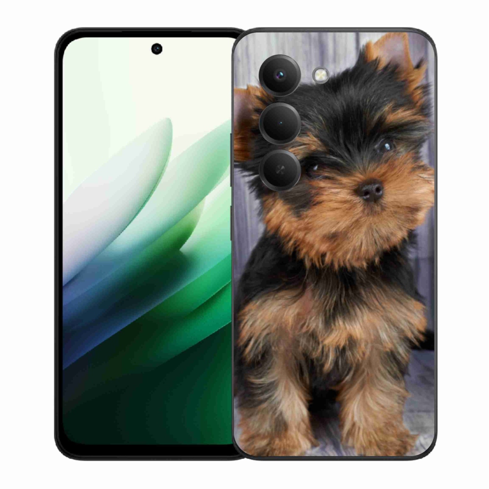 Gelový kryt mmCase na Xiaomi Redmi 15 5G (169mm) - jorkšír 9