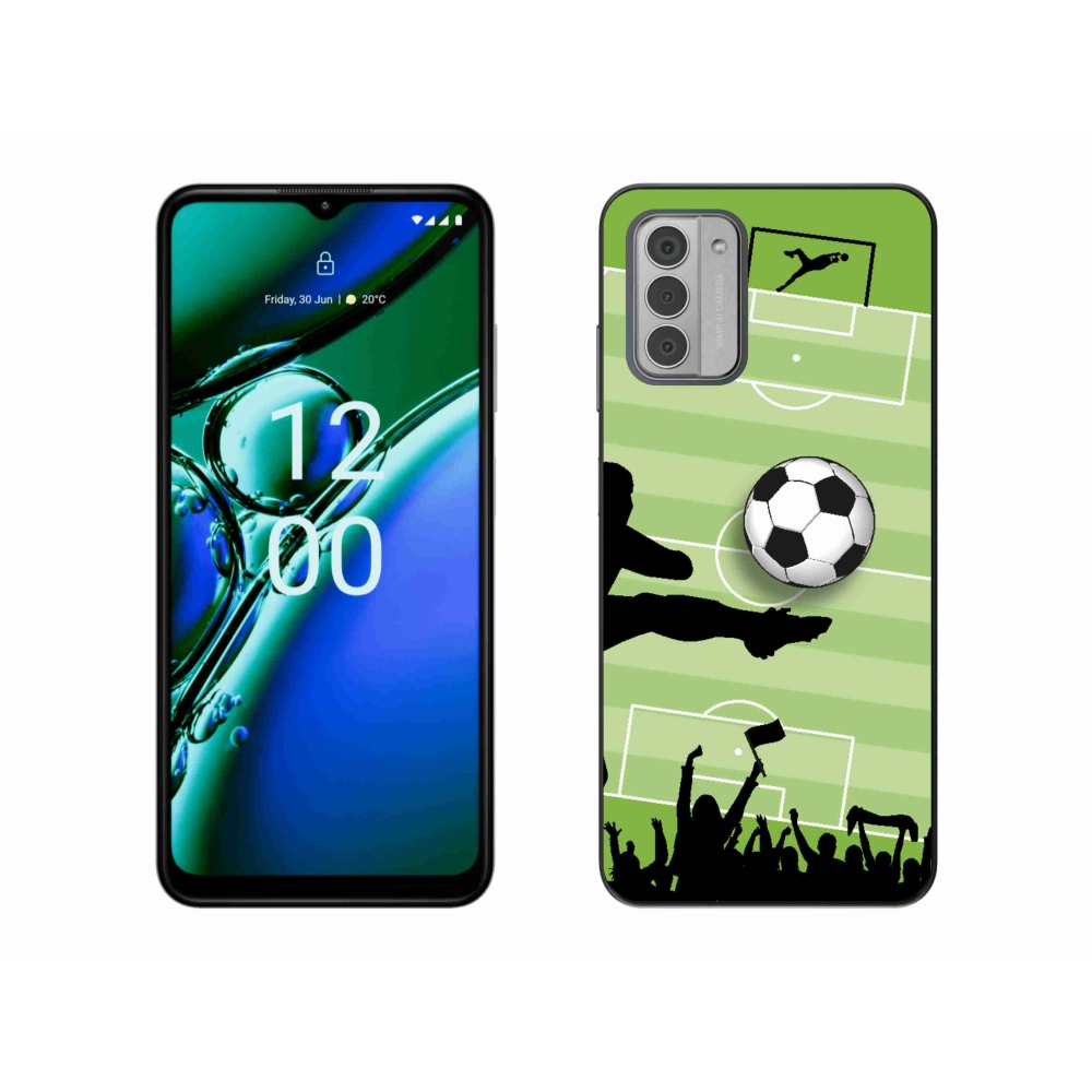 Gelový kryt mmCase na Nokia G42 - fotbal 3