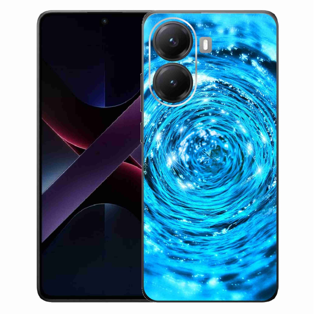 Gelový kryt mmCase na Xiaomi Poco X7 Pro 5G - vodní vír