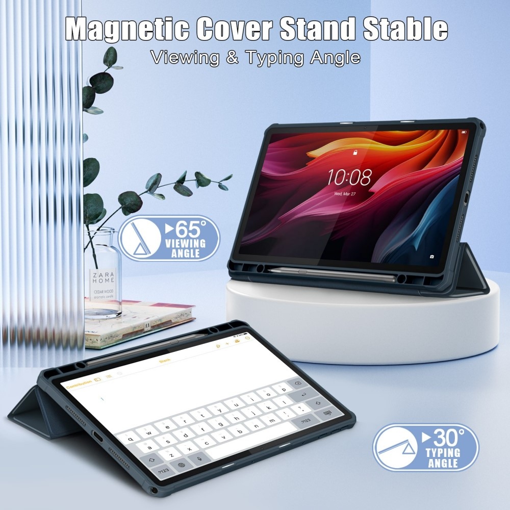 Case chytré zavírací pouzdro na tablet Lenovo Tab K11 Plus - modré