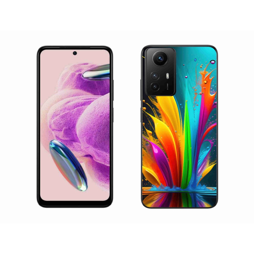 Gelový kryt mmCase na Xiaomi Redmi Note 12S - abstraktní motiv 1