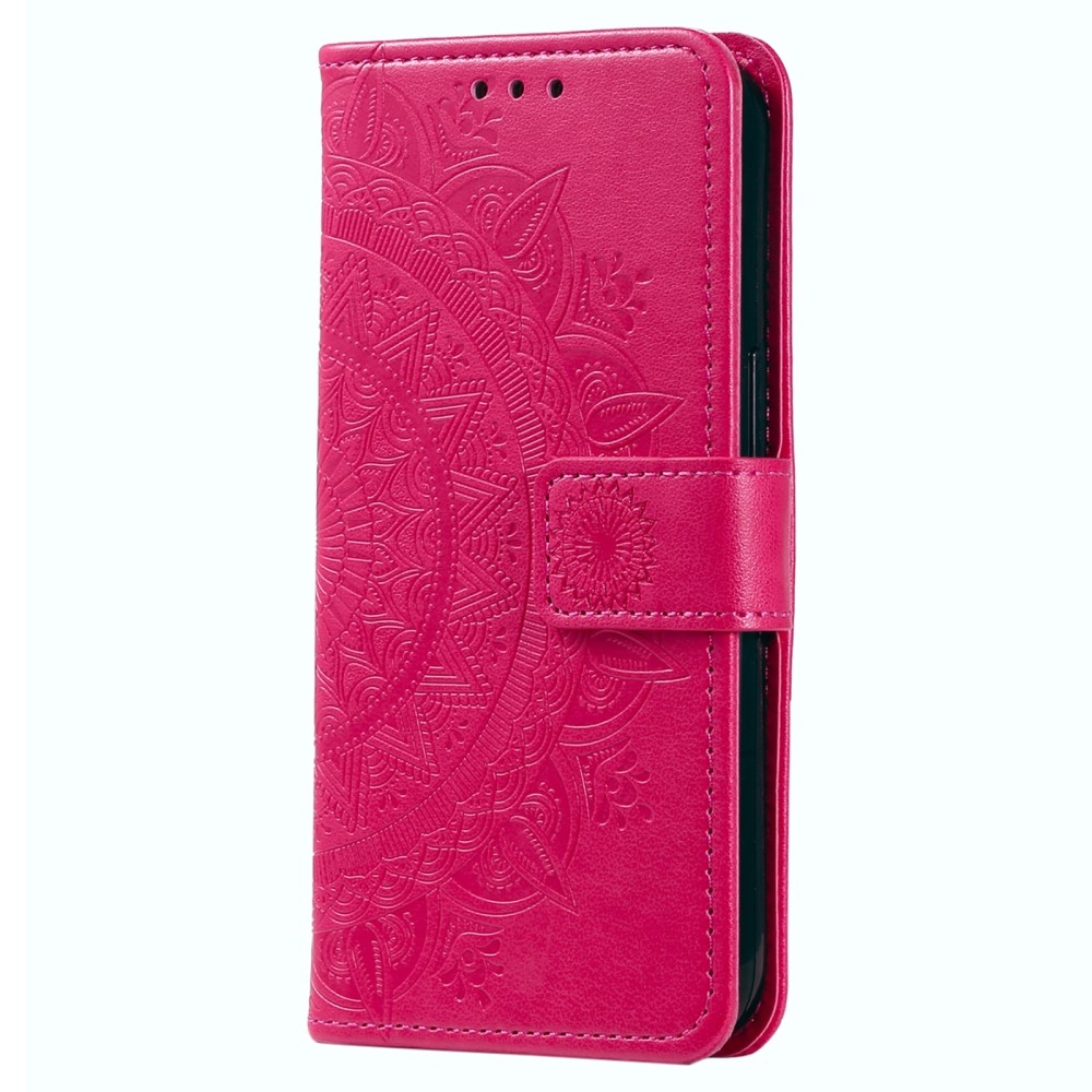 Mandala knížkové pouzdro na Samsung Galaxy A06 4G - rose