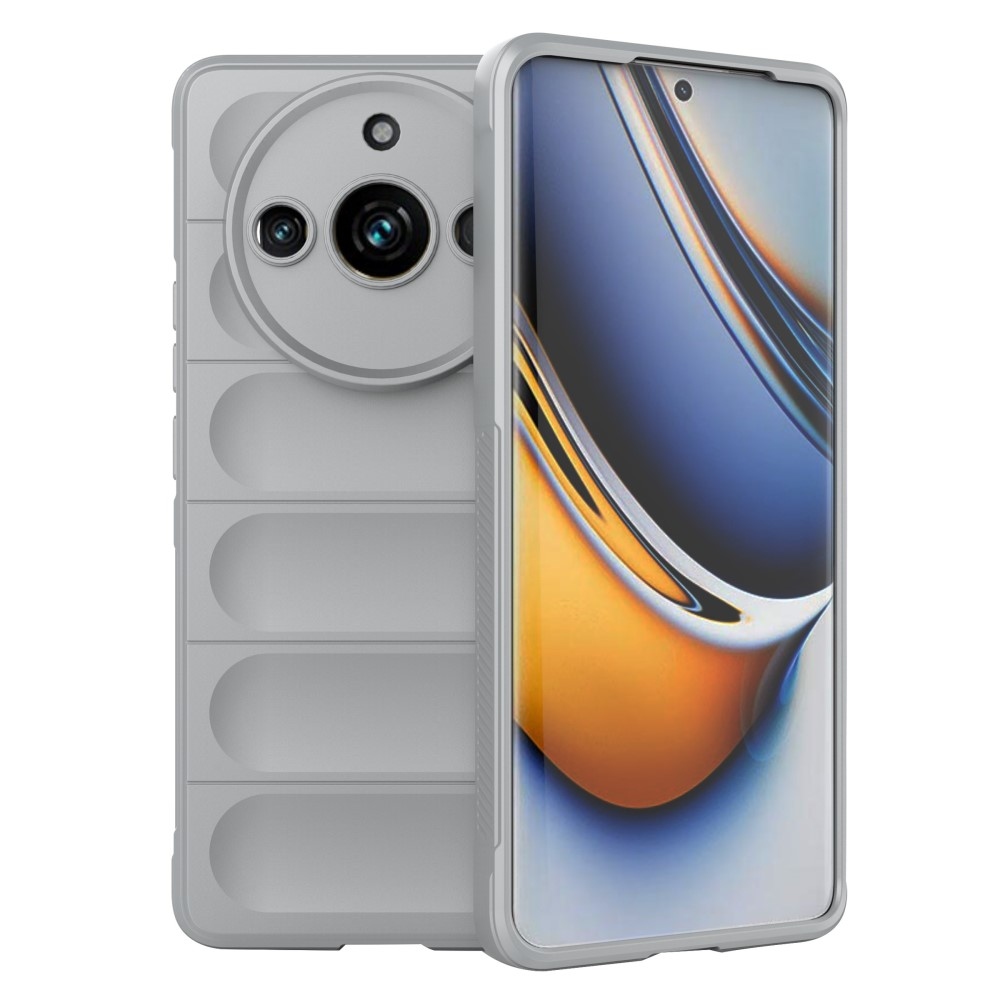Shock odolný gelový obal na Realme 11 Pro 5G/11 Pro+ 5G - světlešedý