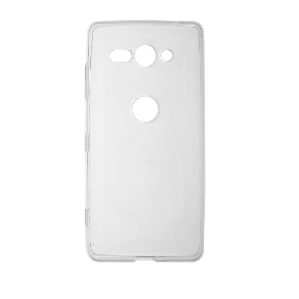 Průhledný gelový obal na Sony Xperia XZ2 Compact - průhledný	