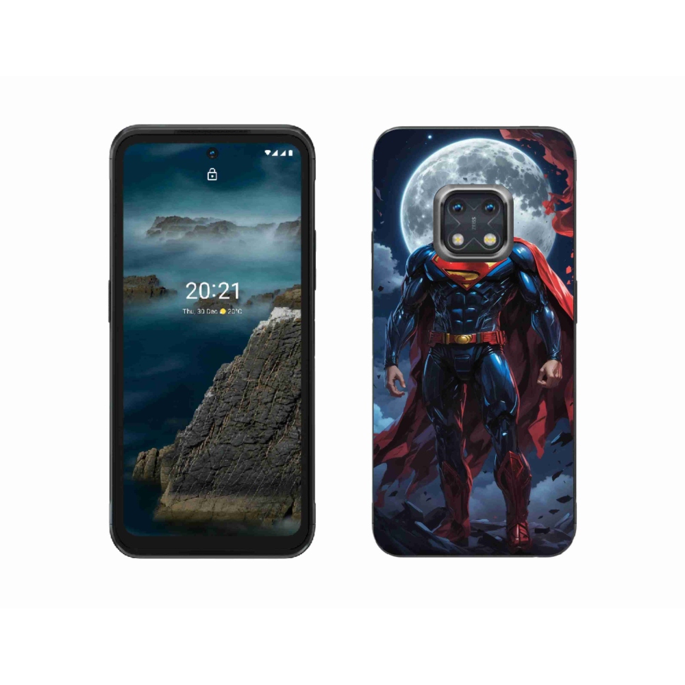 Gelový kryt mmCase na Nokia XR20 - superman