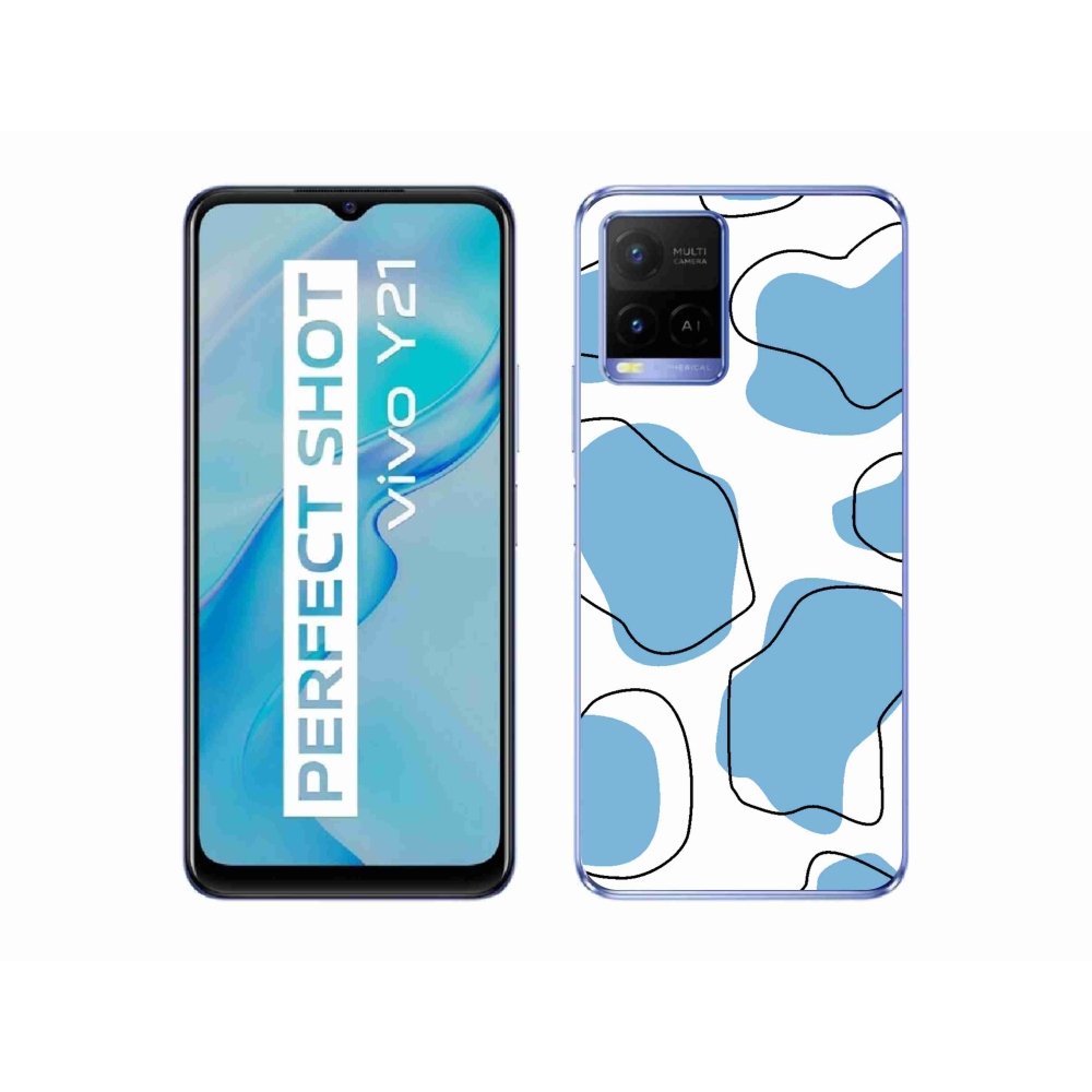 Gelový kryt mmCase na Vivo Y21/Y21s/Y33s - abstrakt 28