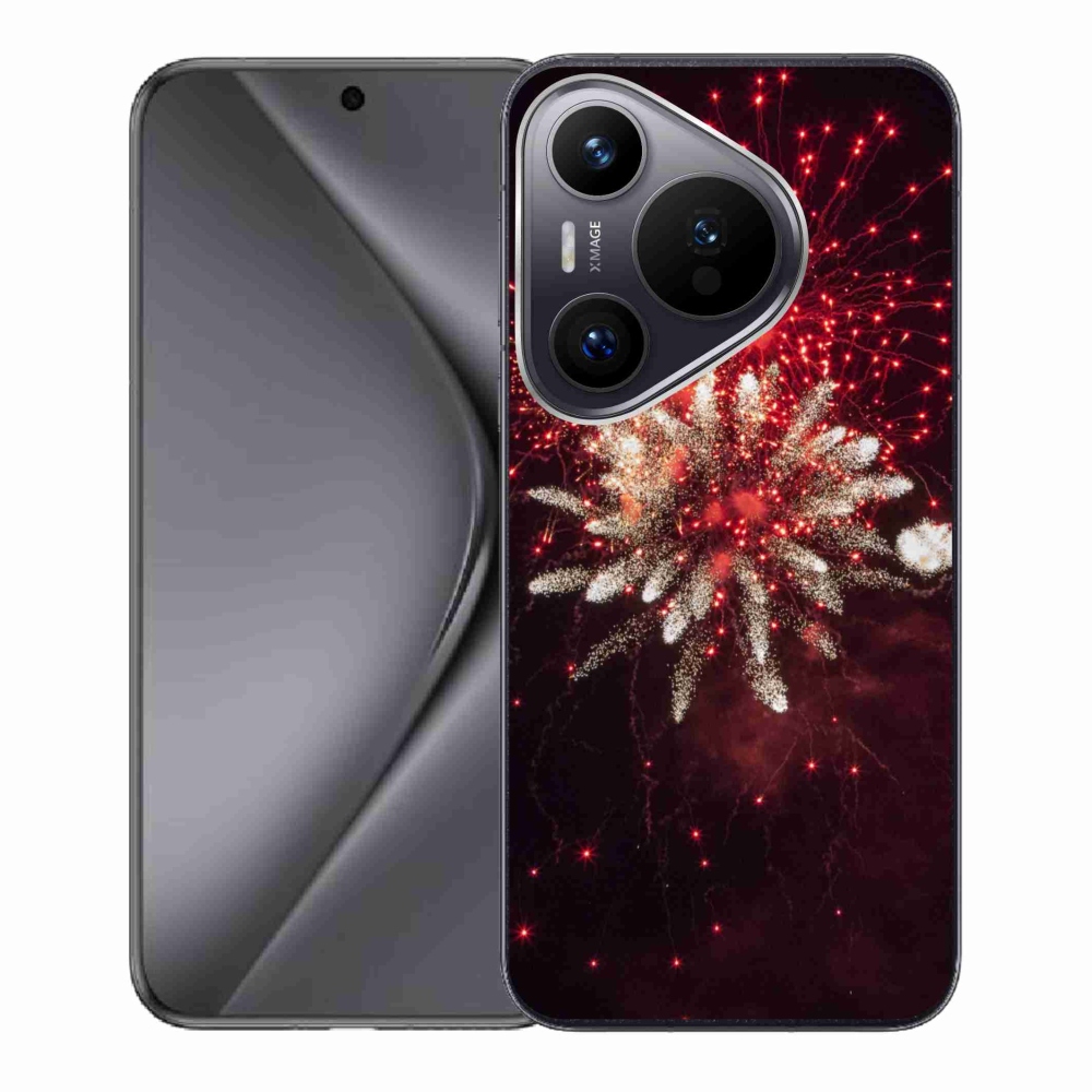 Gelový kryt mmCase na Huawei Pura 70 - ohňostroj