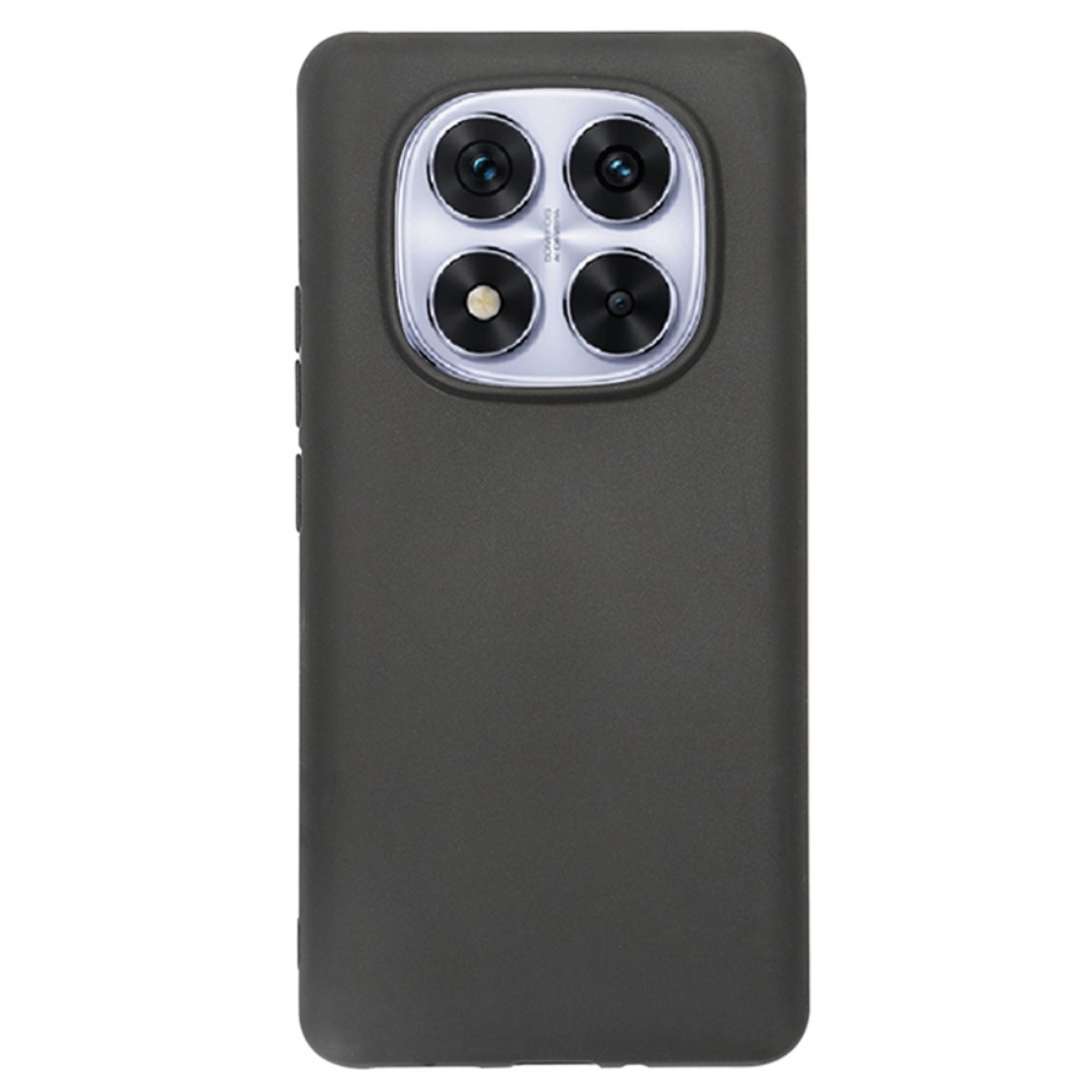 Matný gelový obal na Xiaomi Redmi Note 14 Pro 5G/Poco X7 5G - černý