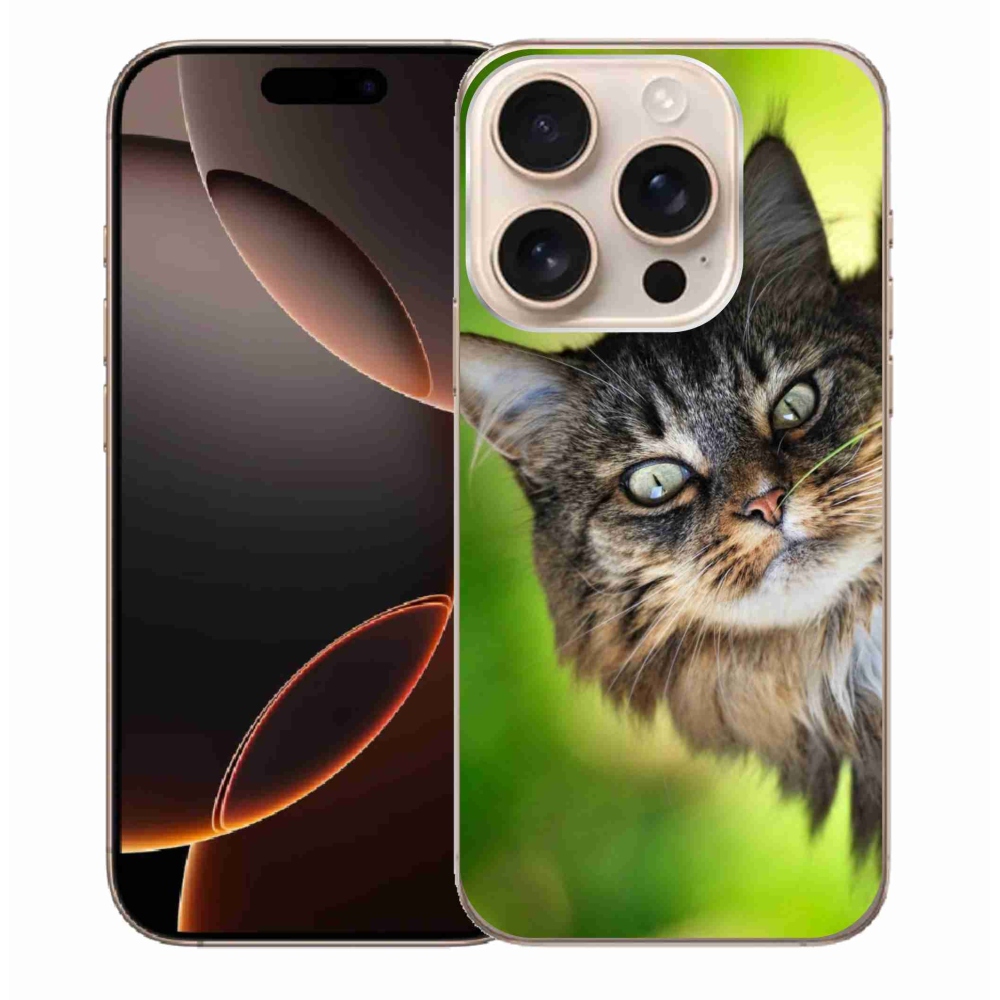 Gelový kryt mmCase na iPhone 16 Pro Max - kočka 3
