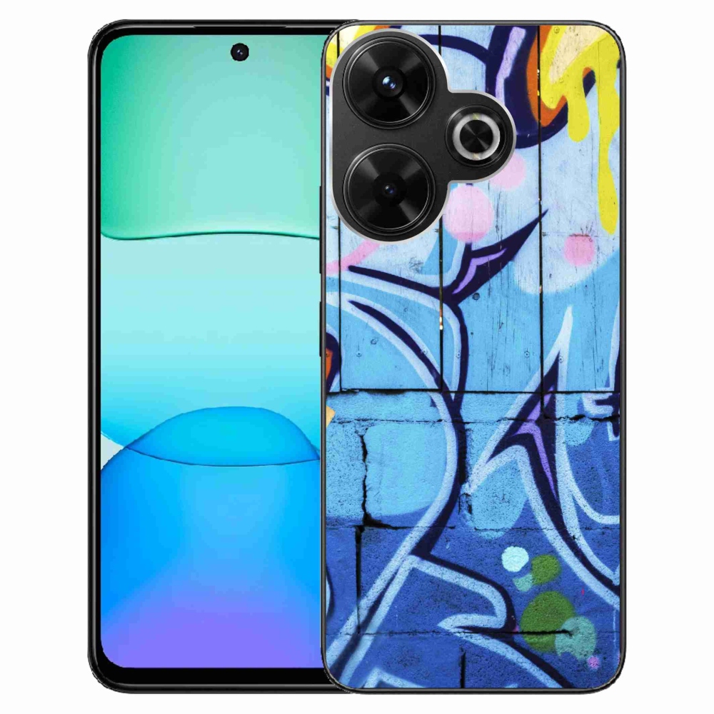 Gelový kryt mmCase na Xiaomi Redmi 13 4G/Poco M6 4G - graffiti