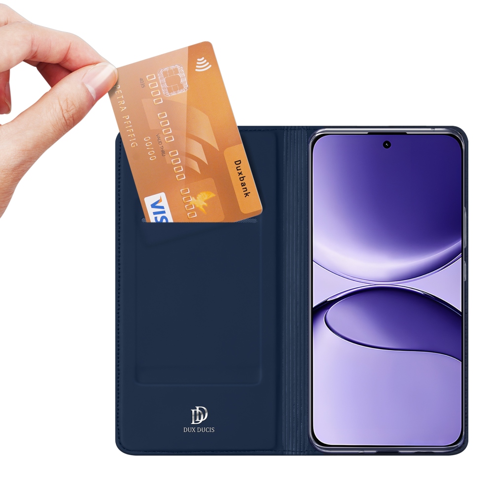 DUX knížkové pouzdro na Xiaomi Poco F7 5G - tmavěmodré