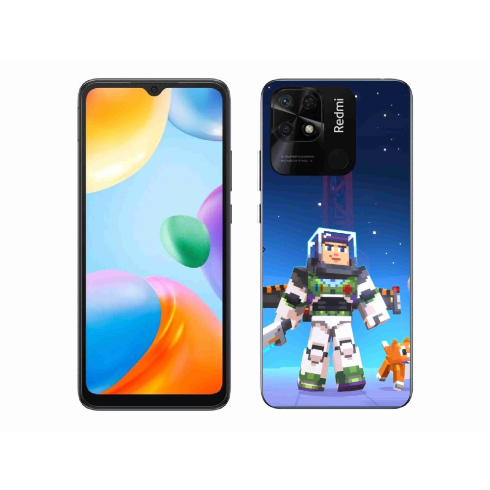 Gelový kryt mmCase na Xiaomi Redmi 10C - minecraft 2